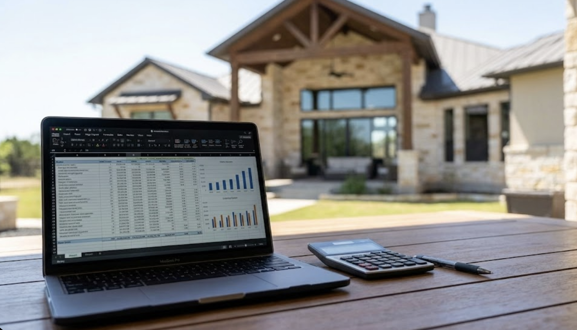 Calculator and blueprints for analyzing Texas investment property loans and cash flow