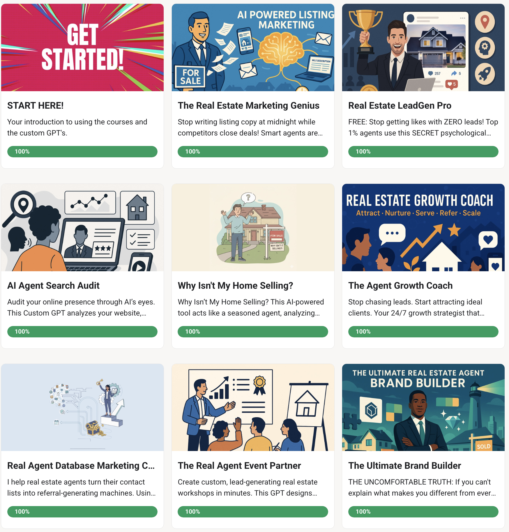 Developer building custom AI tools for real estate agents