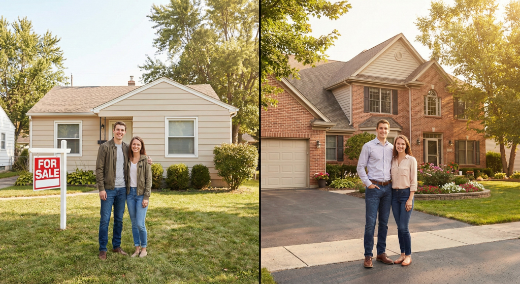 how to buy a house while selling your current home