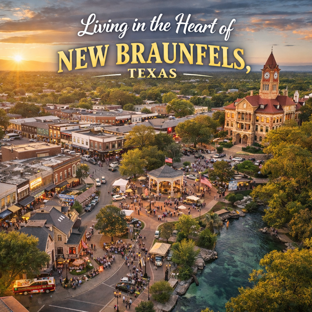 Best Neighborhoods in New Braunfels TX | Downtown & Historic Living